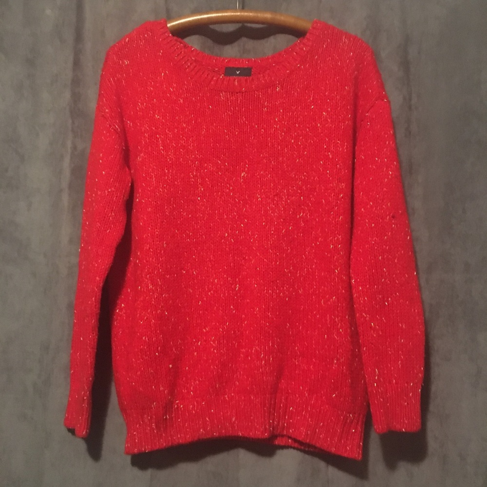 Sparkly knit sweater
